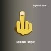 Middle Finger hand gesture